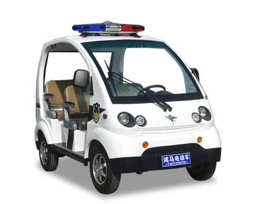 四座玻璃鋼巡邏車